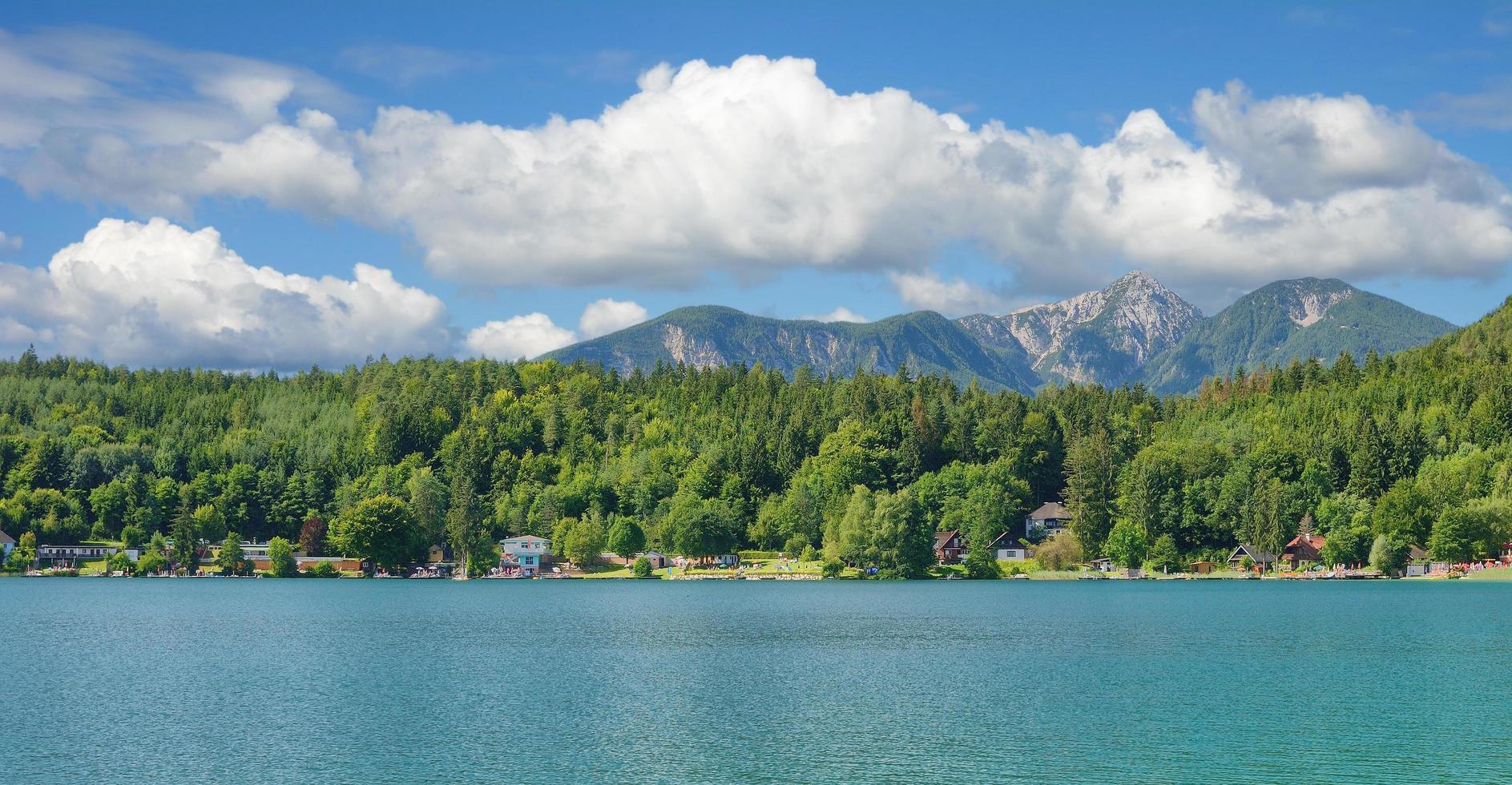 Lake Klopeiner See,Carinthia,Austria photo