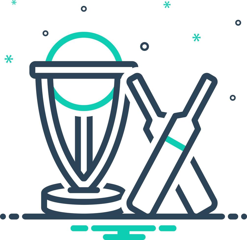 mix icon for championship vector