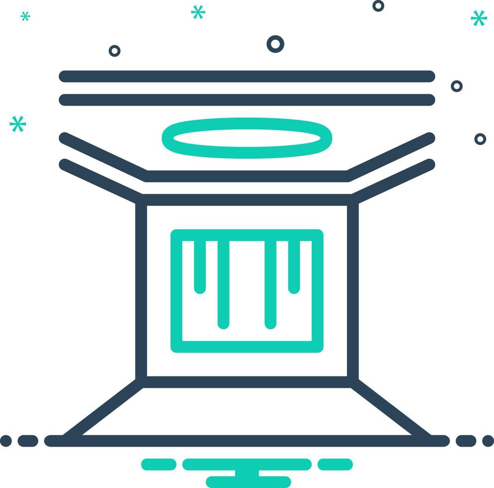 mix icon for ceiling vector