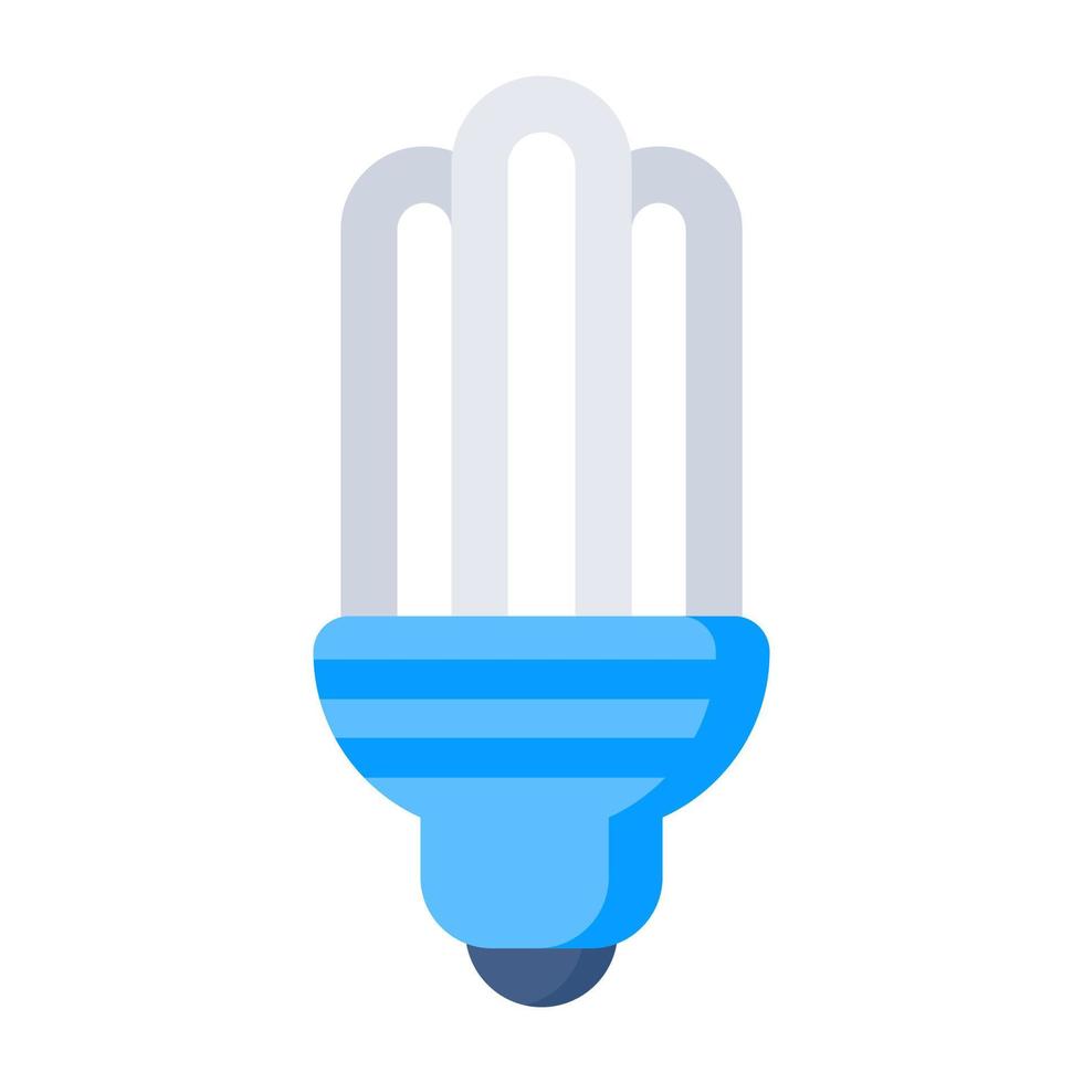 A unique design icon of led bulb vector