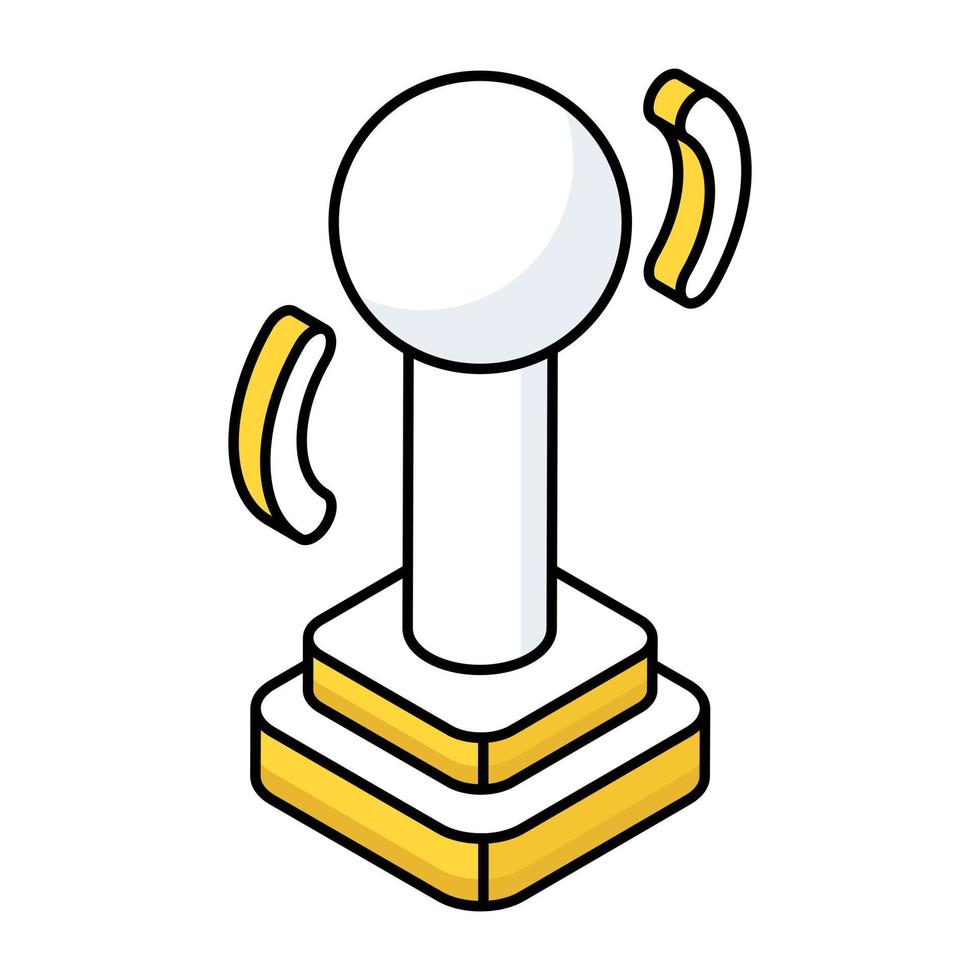 Modern design icon of joystick vector