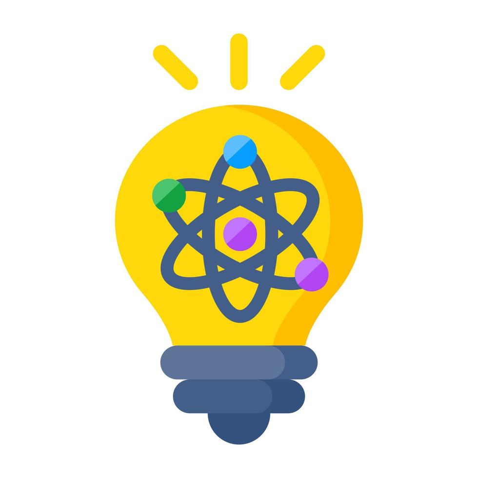 Trendy design icon of science idea vector