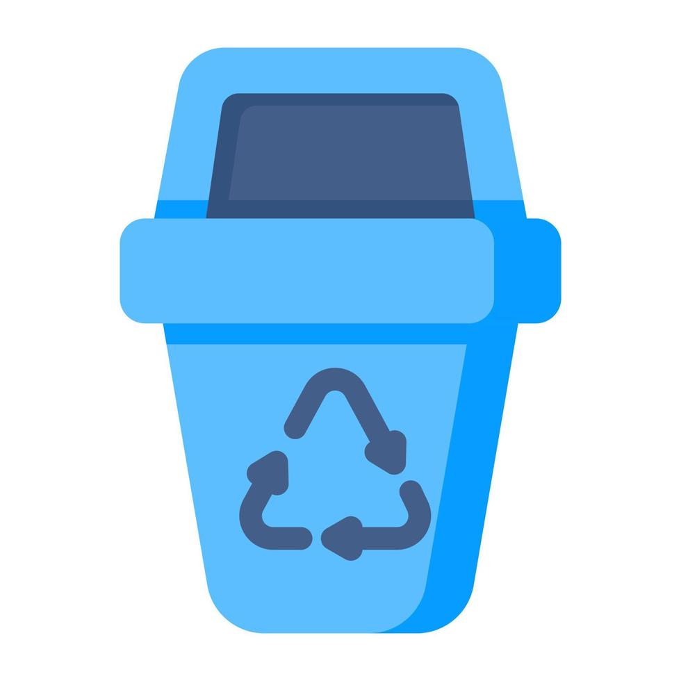 Vector design of recycle bin