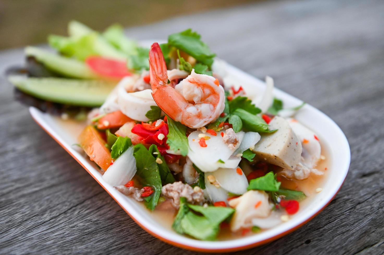 Shrimp Salad Stock Photos, Images and Backgrounds for Free Download