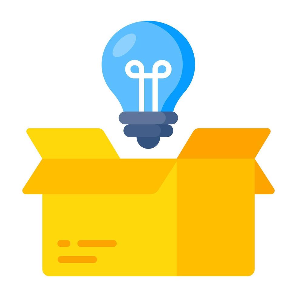 A premium download icon of creative box vector