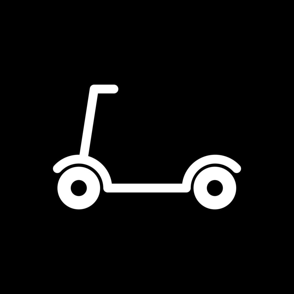 Scooter Vector Icon Design