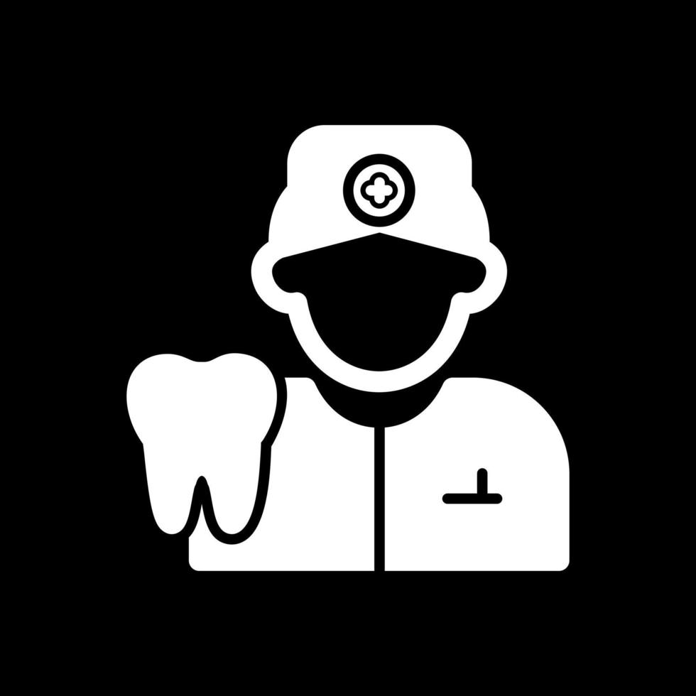 diseño de icono de vector de dentista