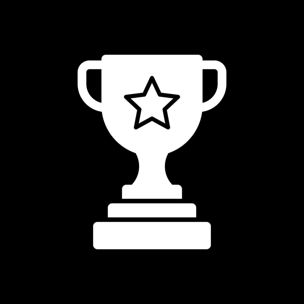 diseño de icono de vector de trofeo