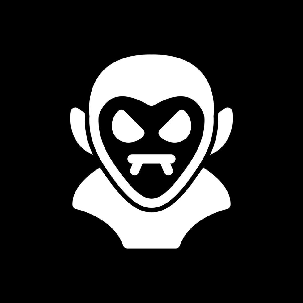 Dracula Vector Icon Design