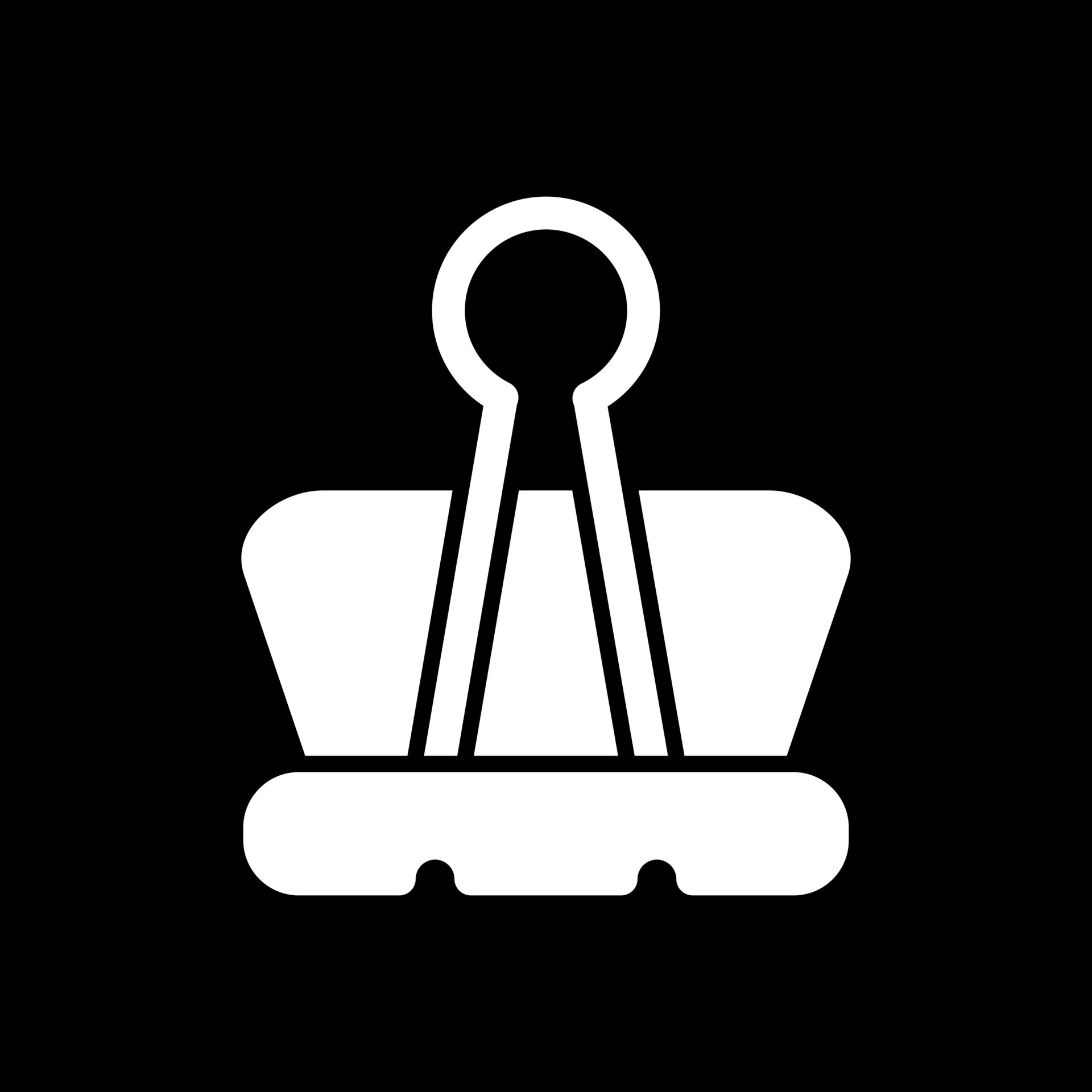 Binder Clip Vector Icon Design 20084595 Vector Art at Vecteezy