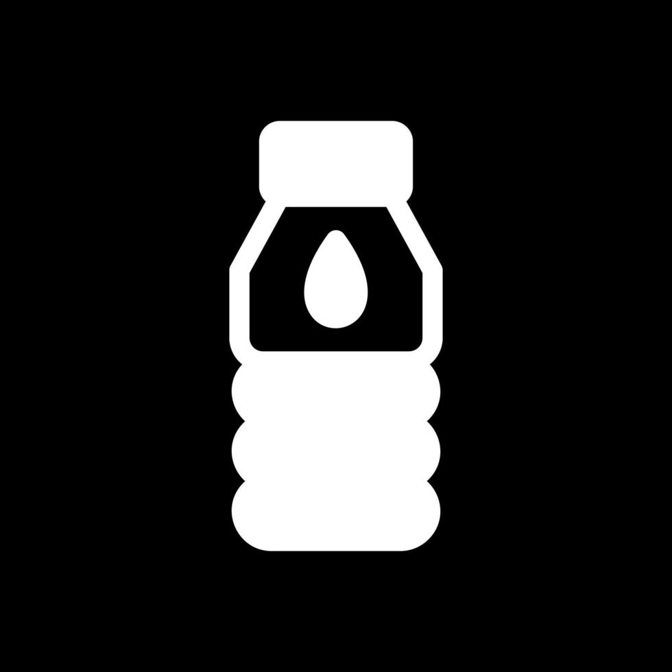 Water Flask Vector Icon Design