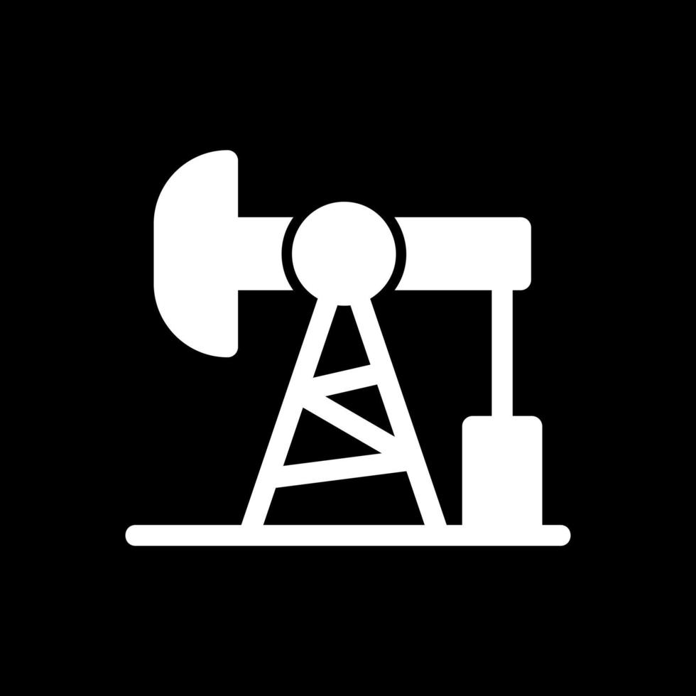 Oil Pump Vector Icon Design