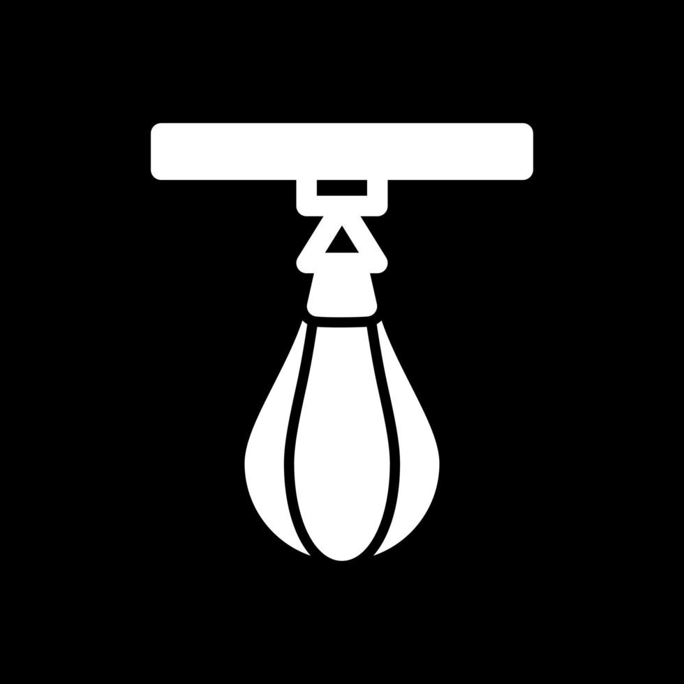 Punching Ball Vector Icon Design