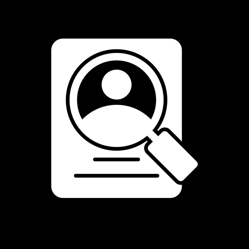 Research Process Vector Icon Design