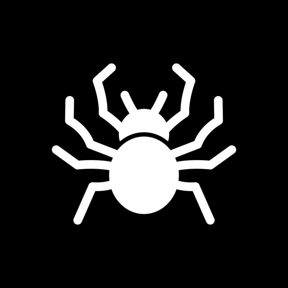 diseño de icono de vector de araña