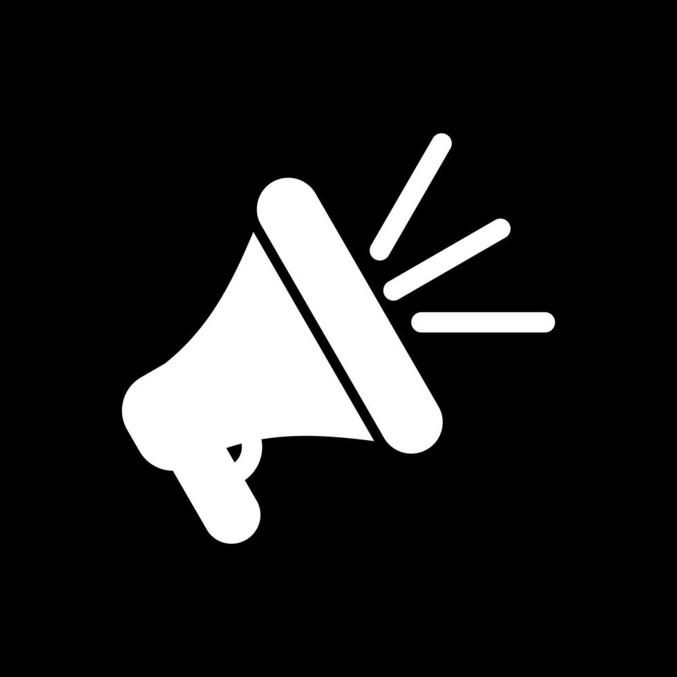 Megaphone Vector Icon Design