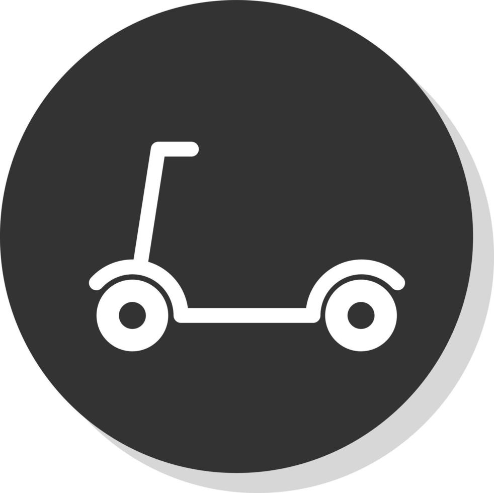 Scooter Vector Icon Design