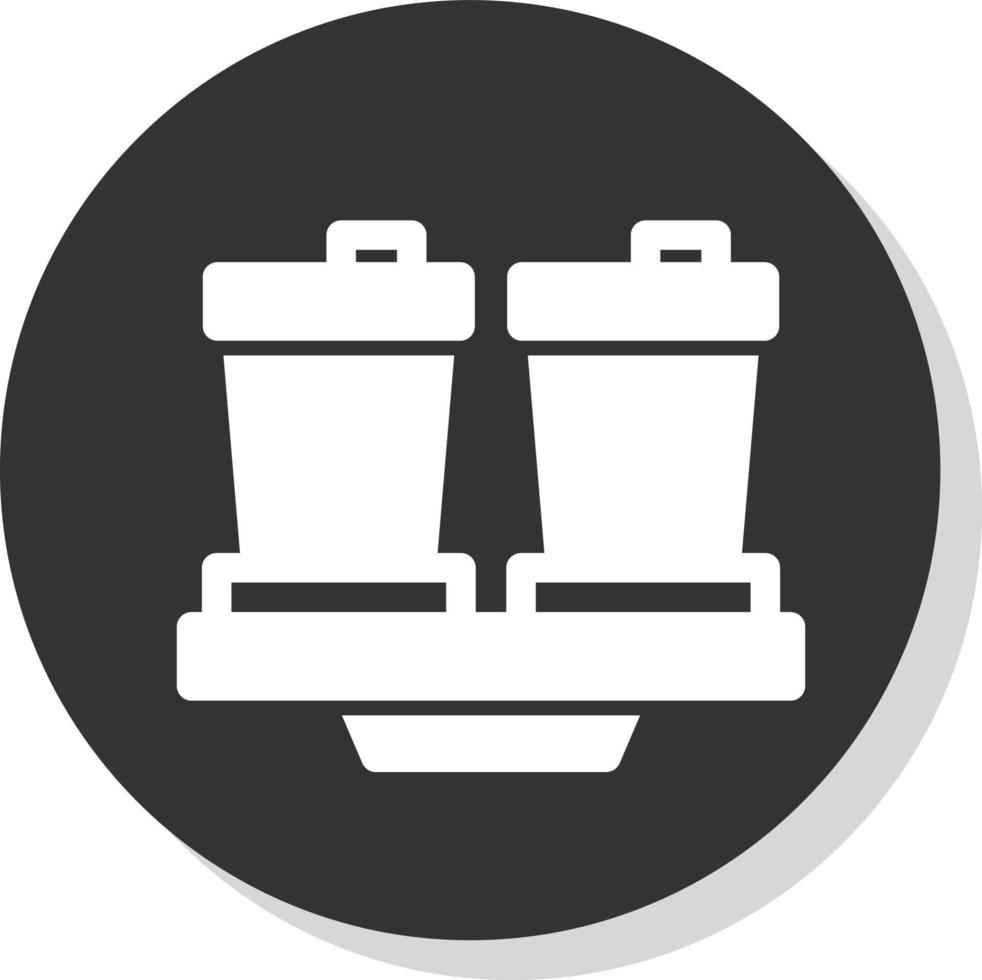 Coffee Cups Vector Icon Design