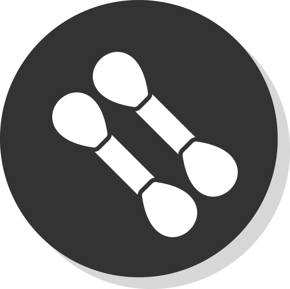 Cotton Swab Vector Icon Design