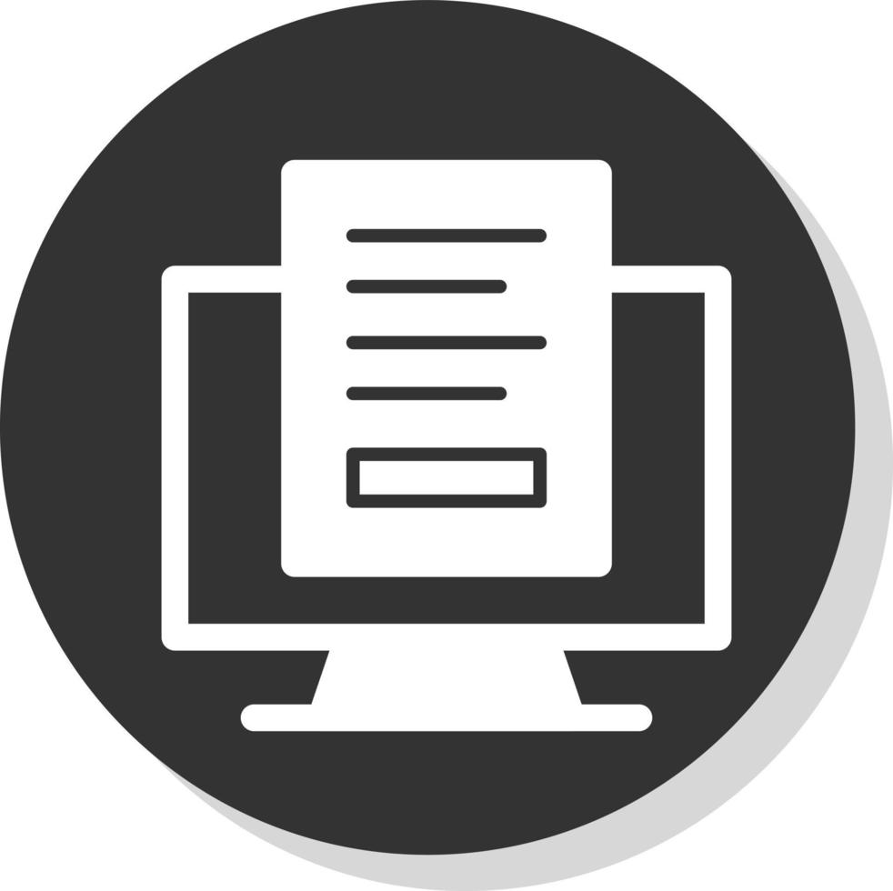 Predictive Analytics Vector Icon Design