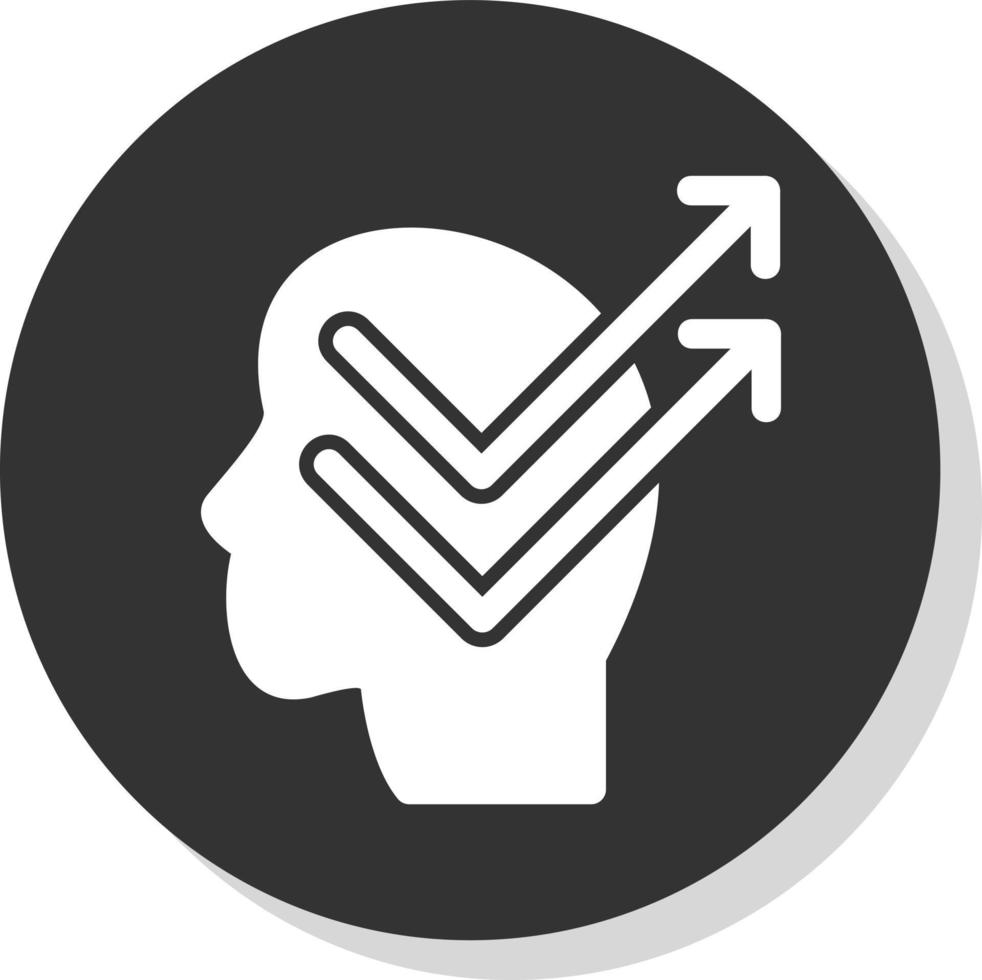 Knowledge Extraction Vector Icon Design