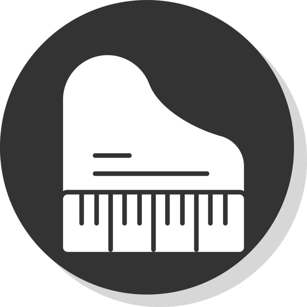 diseño de icono de vector de piano