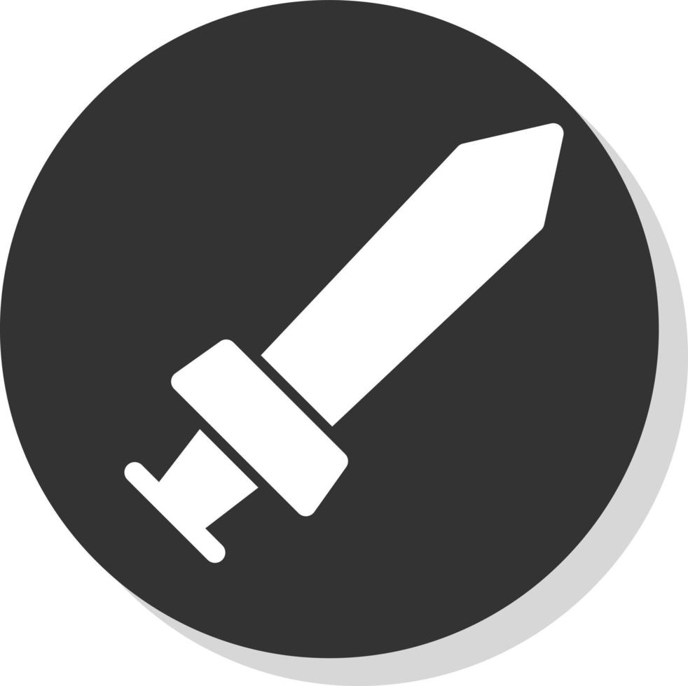 Game Sword Vector Icon Design