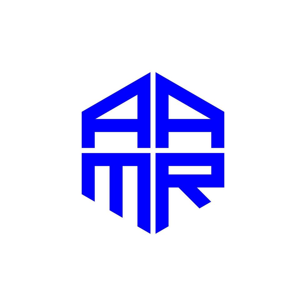 aamr letra logo creativo diseño con vector gráfico, aamr sencillo y moderno logo.