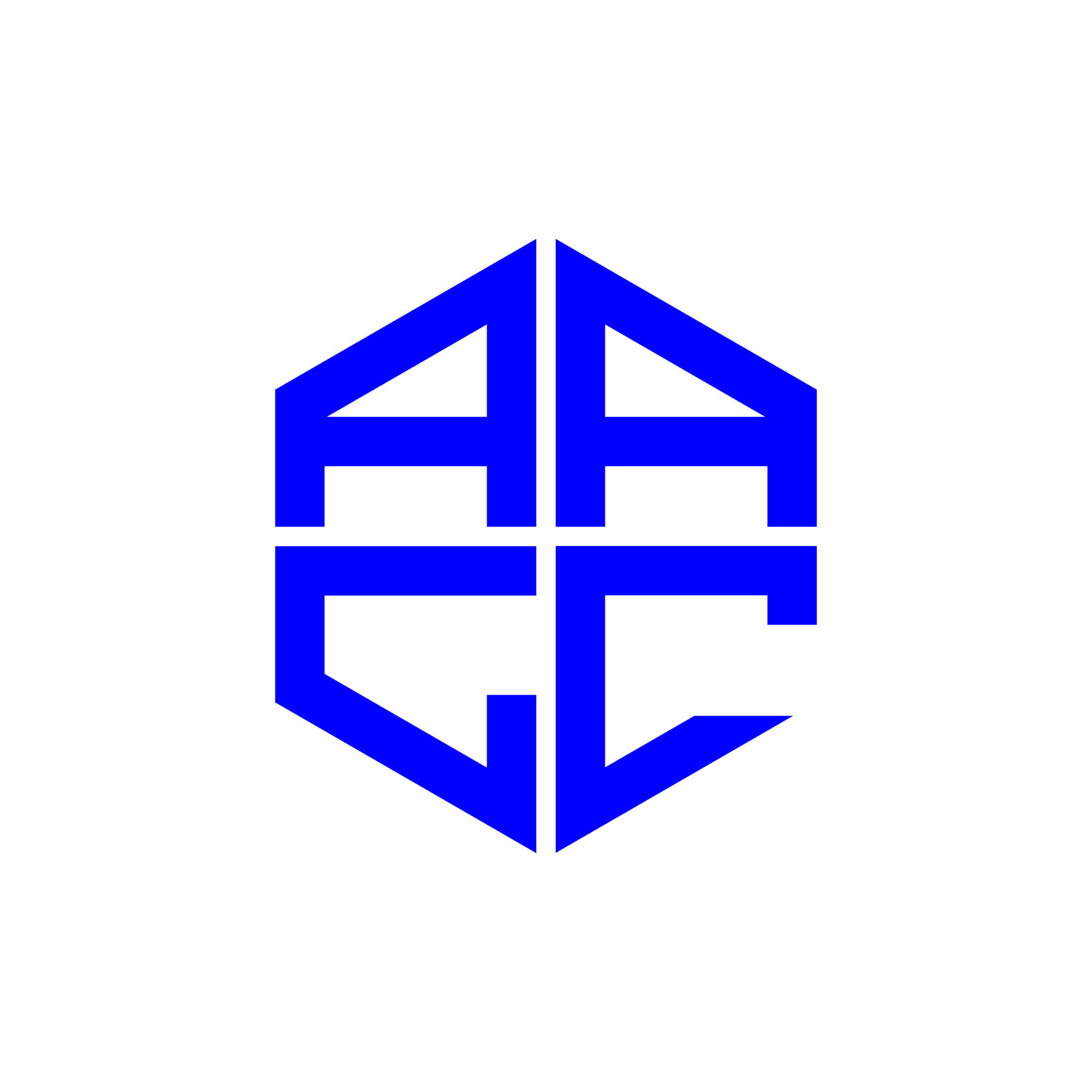 AALC letter logo creative design with vector graphic, AALC simple and
