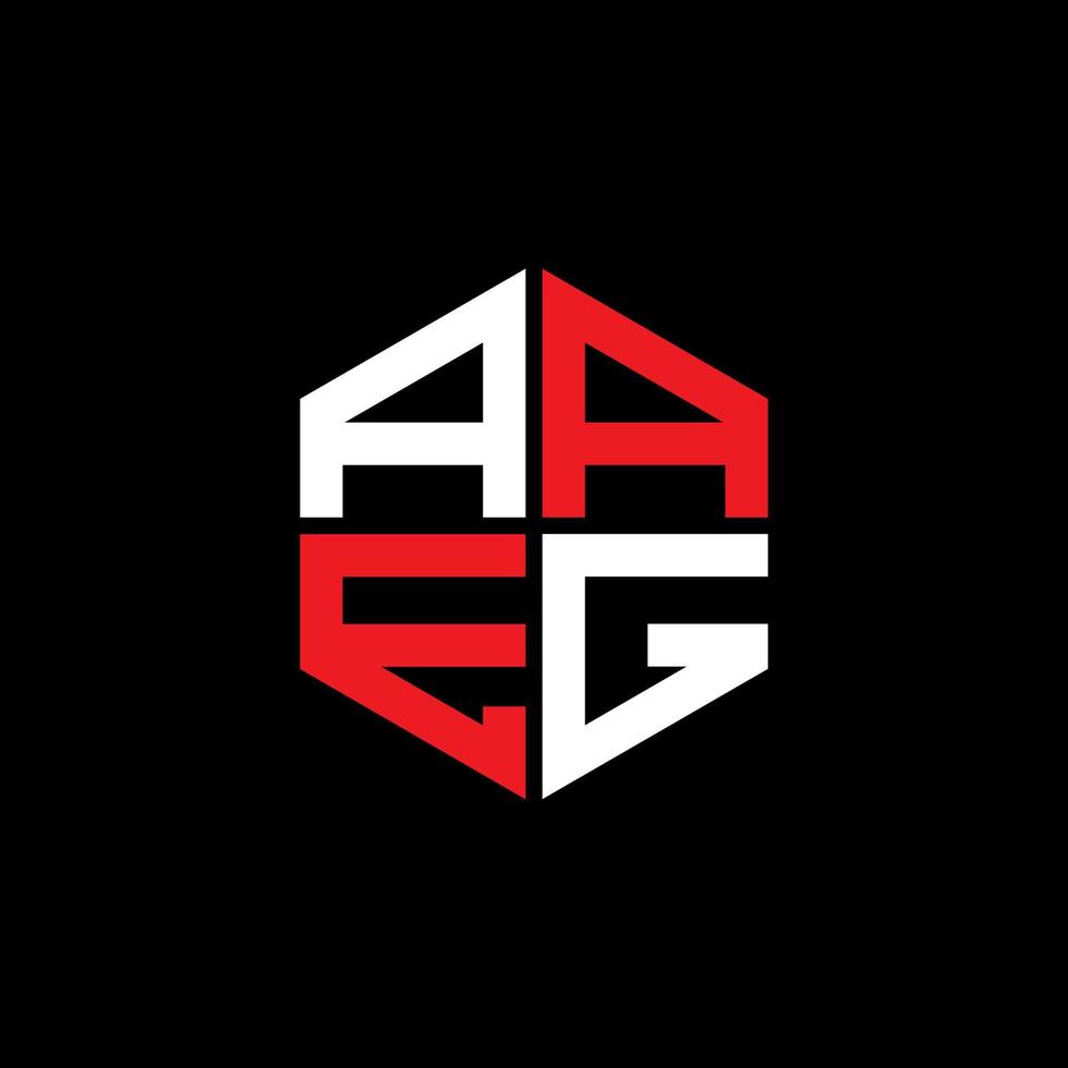 aaeg letra logo creativo diseño con vector gráfico, aaeg sencillo y moderno logo.