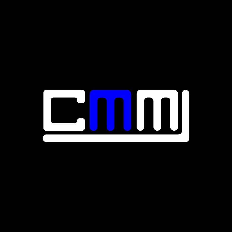 CMM letter logo creative design with vector graphic, CMM simple and modern logo.