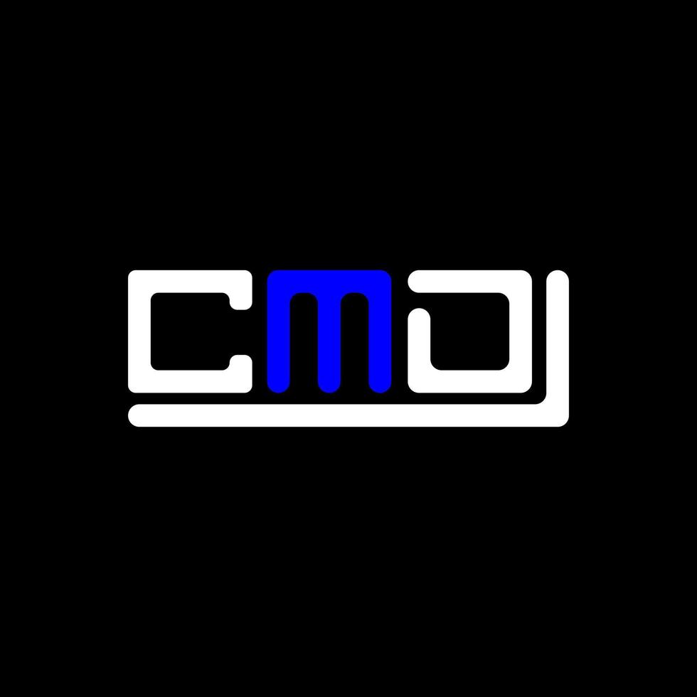 CMD letter logo creative design with vector graphic, CMD simple and modern logo.