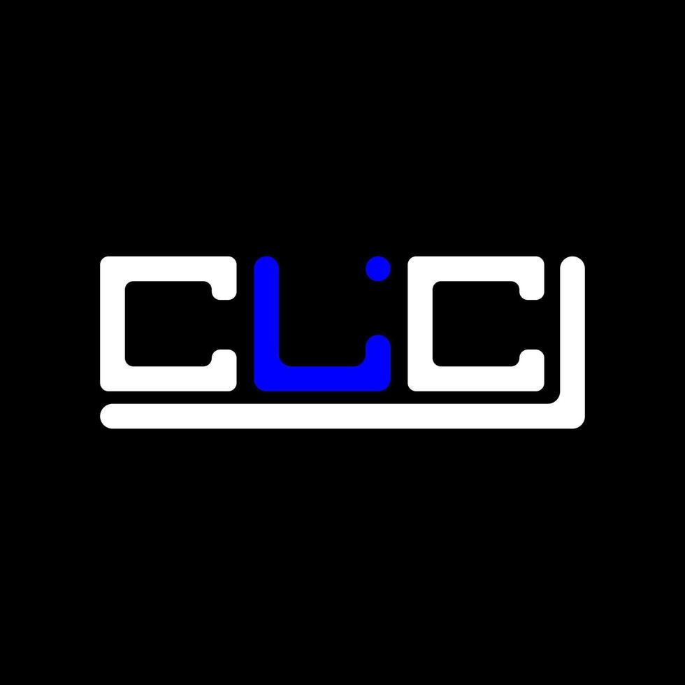 clc letra logo creativo diseño con vector gráfico, clc sencillo y moderno logo.