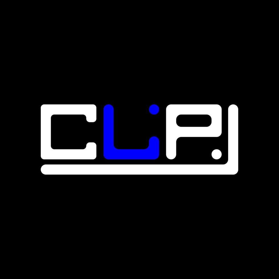 clp letra logo creativo diseño con vector gráfico, clp sencillo y ...