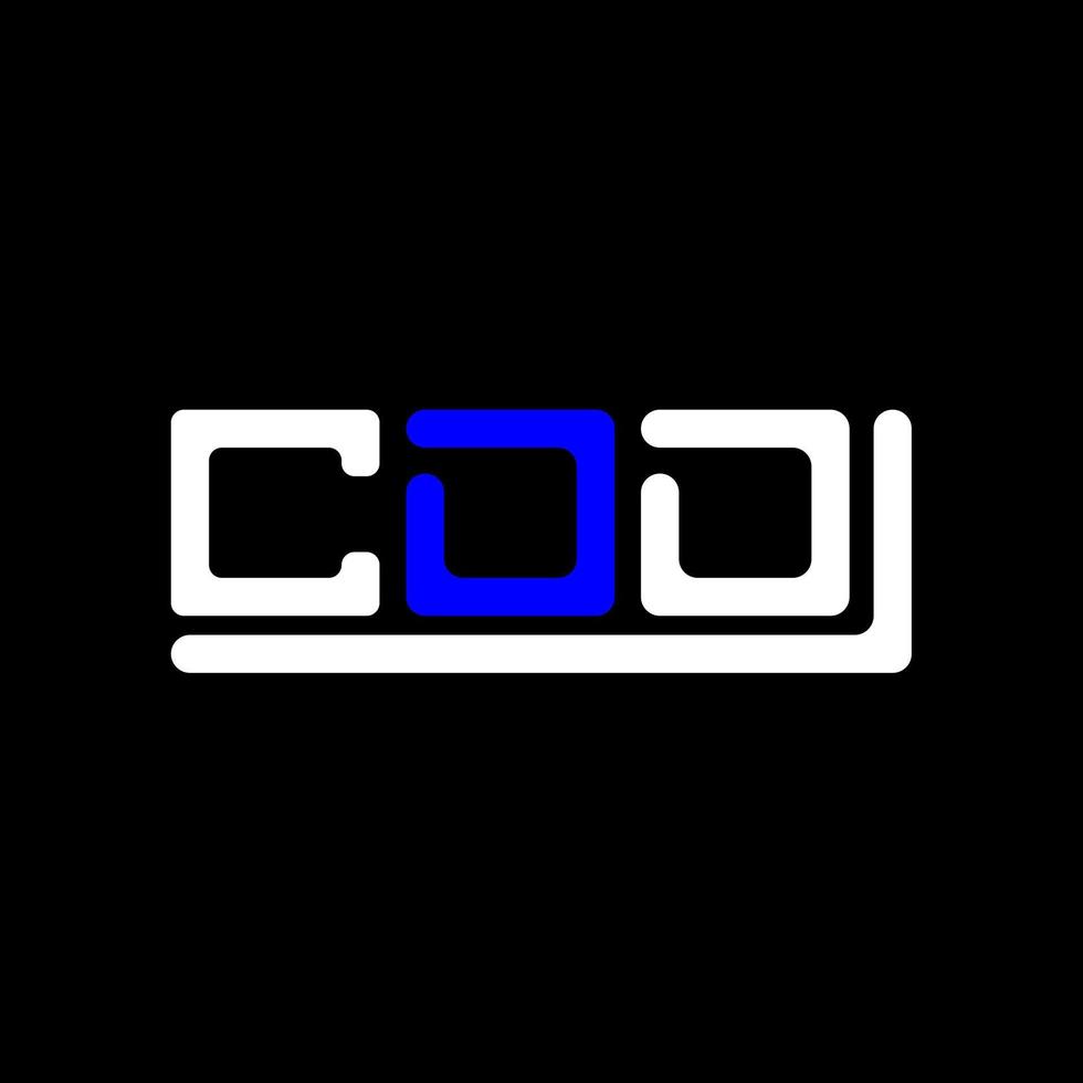 CDD letra logo creativo diseño con vector gráfico, CDD sencillo y moderno logo.