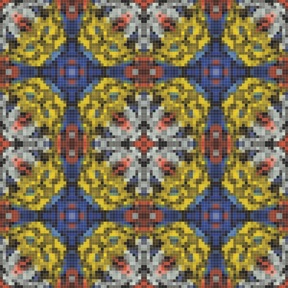 Arabic pattern background, islamic ornament, arabic tile or arabic zellij, traditional mosaic. vector