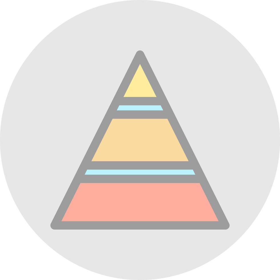 Pyramid Vector Icon Design