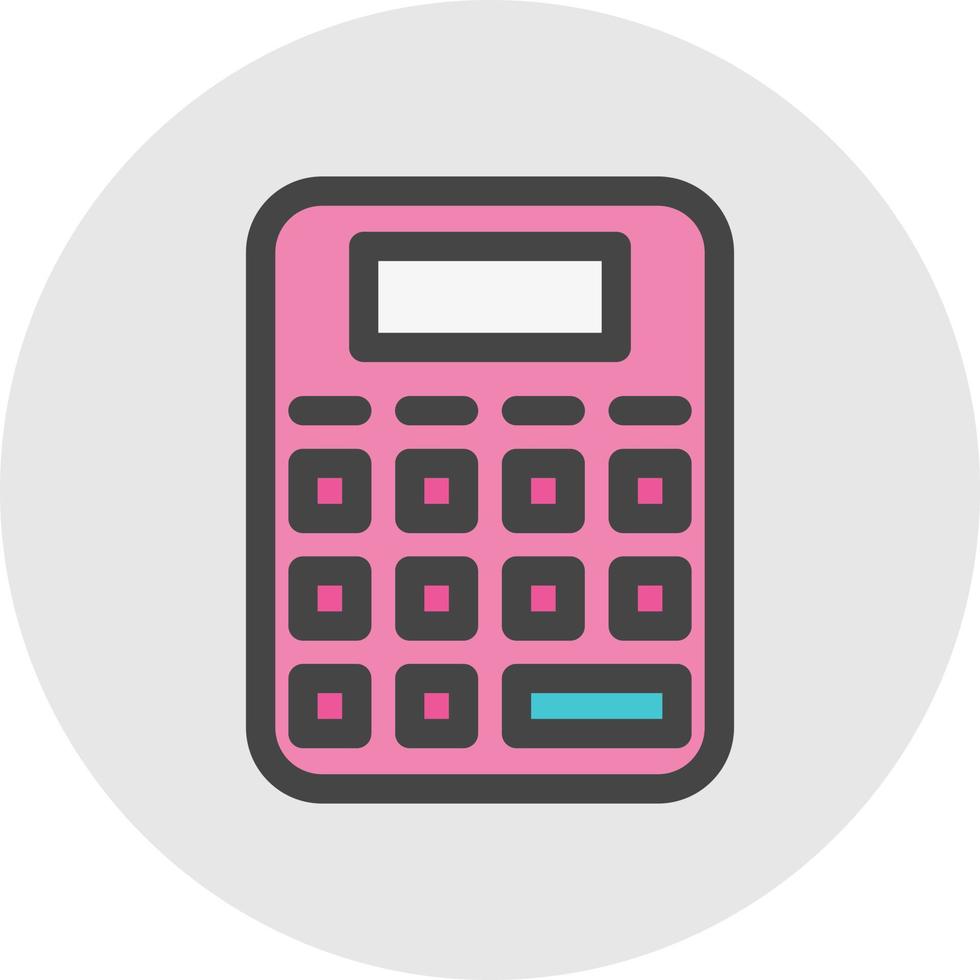 Calculator Vector Icon Design