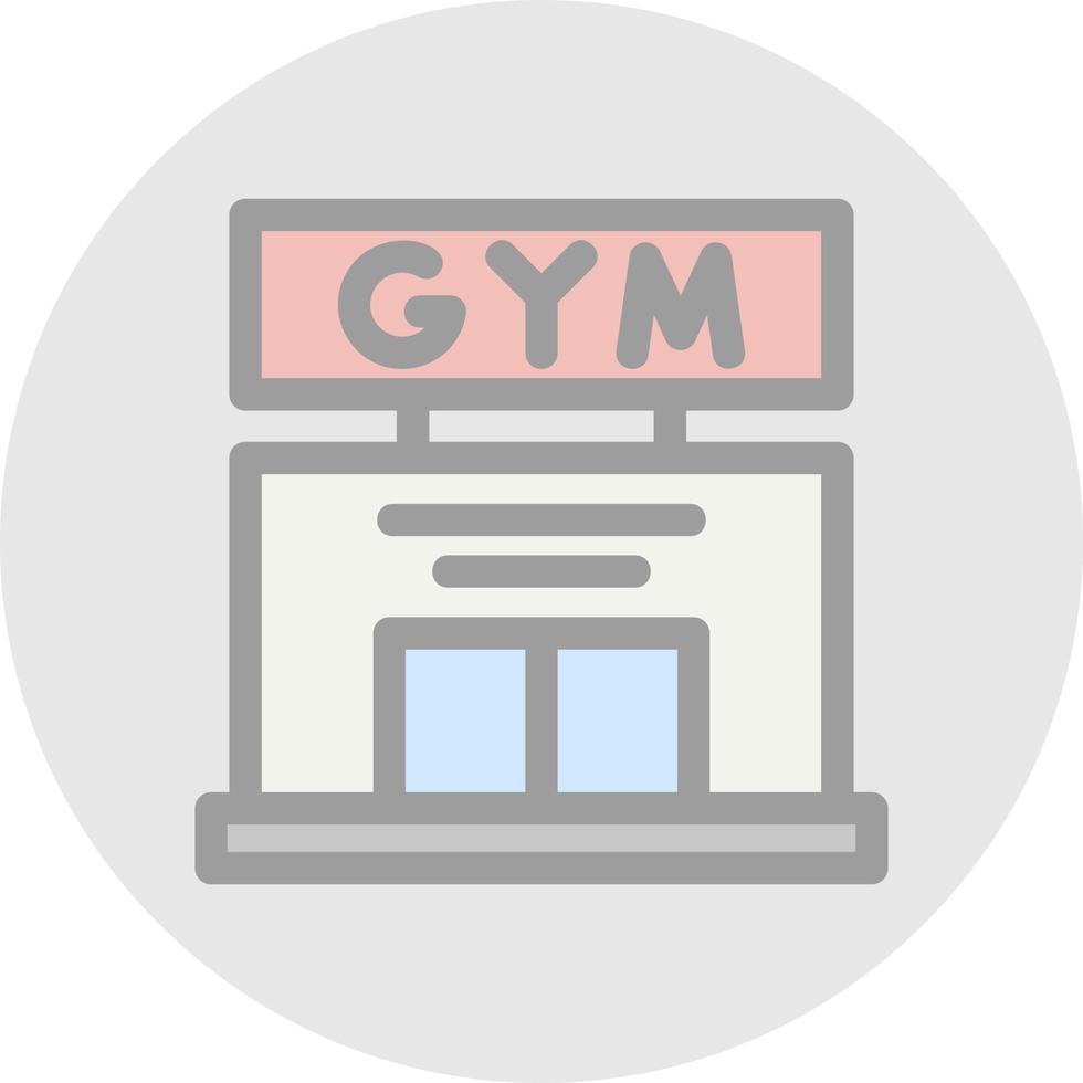 Gym Vector Icon Design