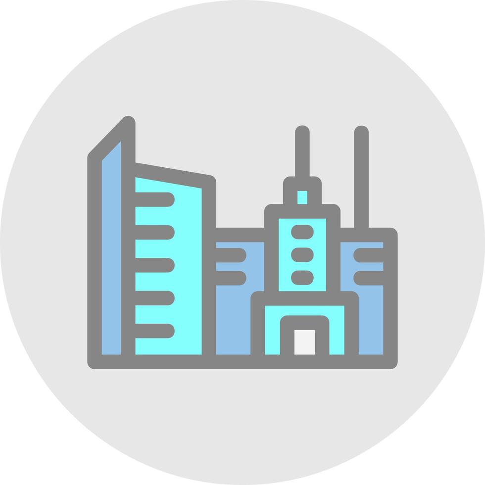 Cityscape Vector Icon Design