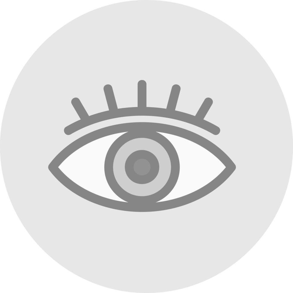 diseño de icono de vector de ojos