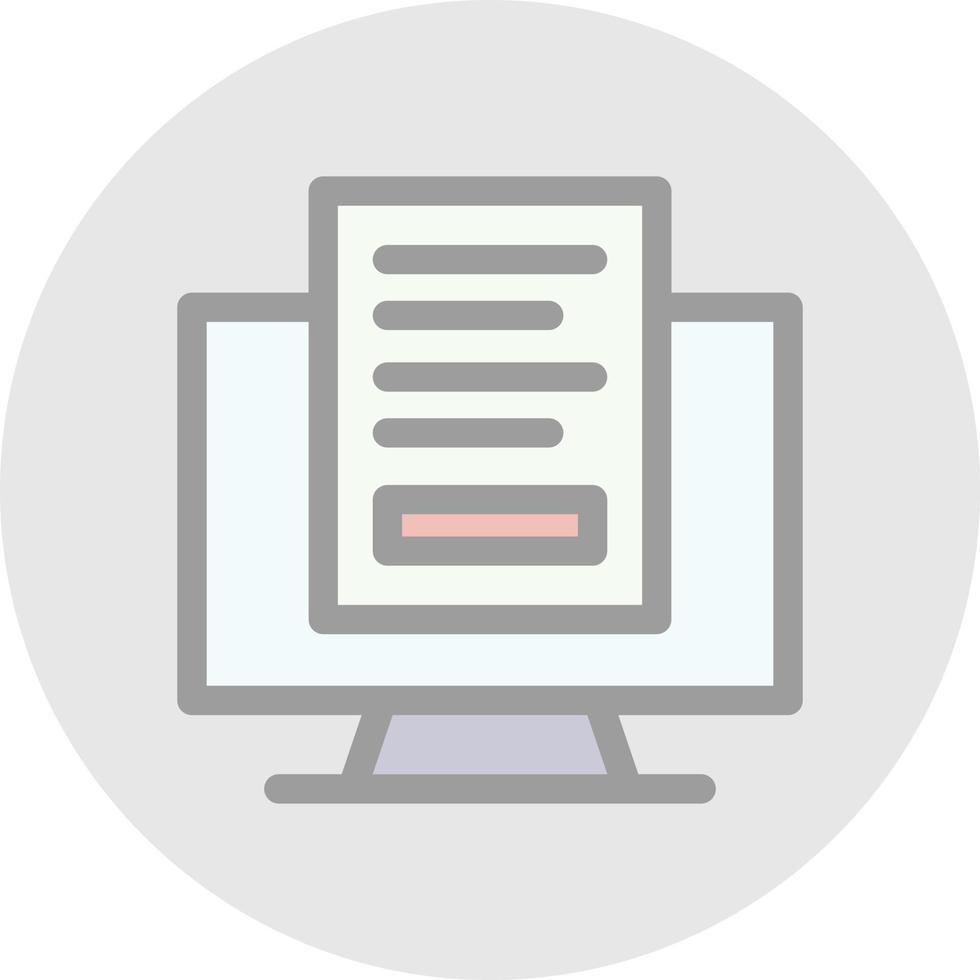 Predictive Analytics Vector Icon Design