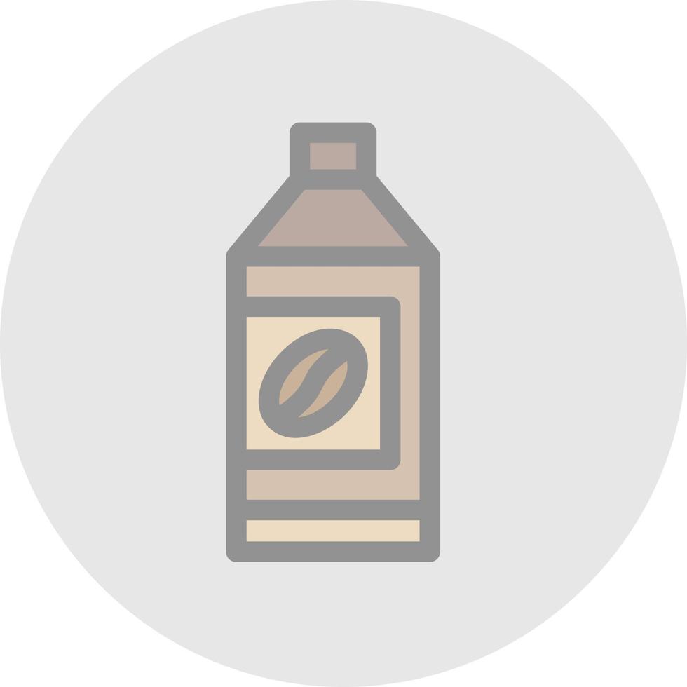 Coffee Syrup Vector Icon Design