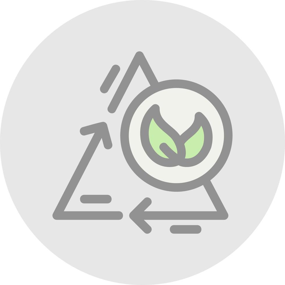 Zero Emission Vector Icon Design