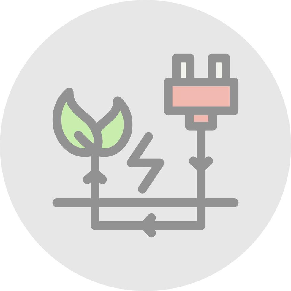 Energy Saving Vector Icon Design