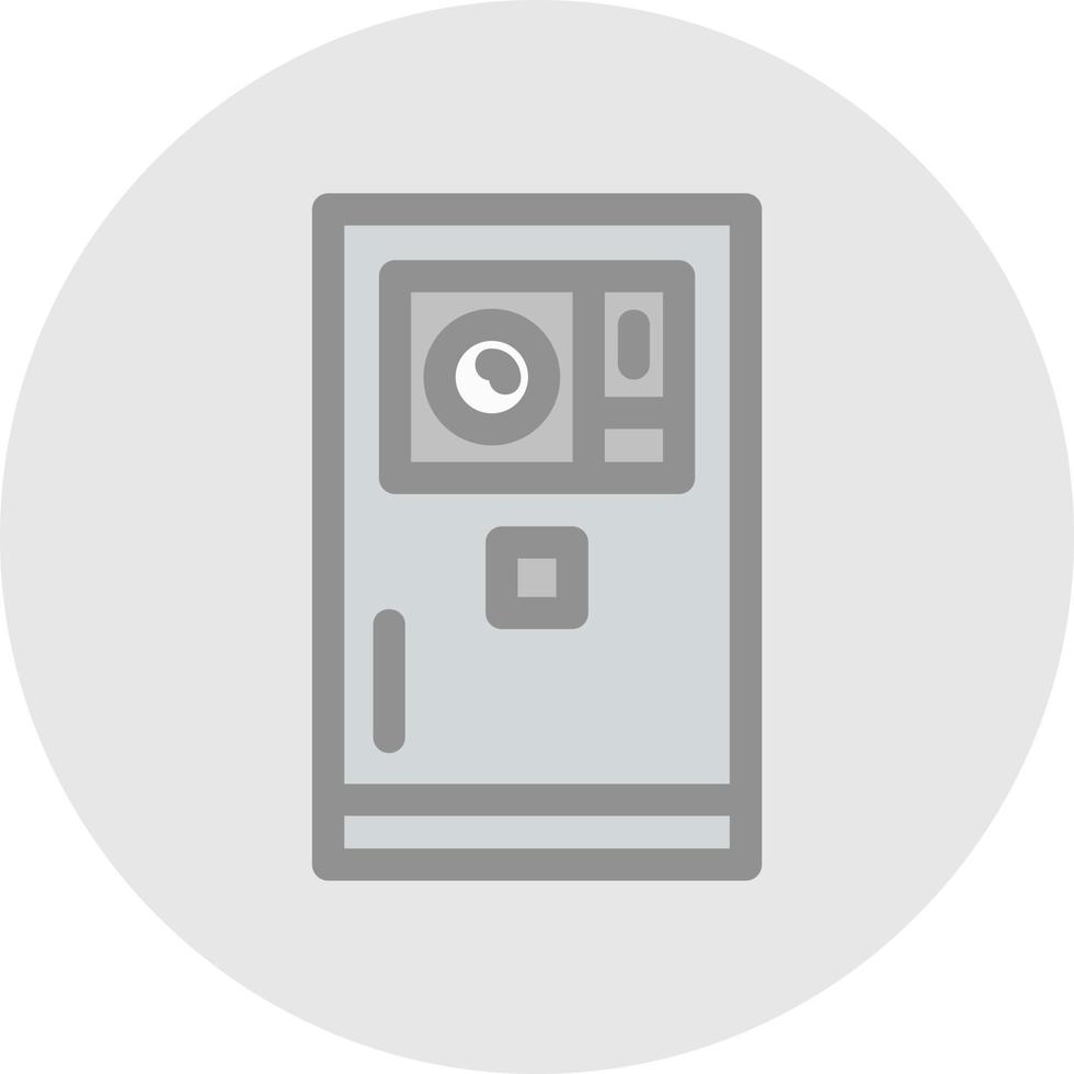 Smartphone Camera Vector Icon Design