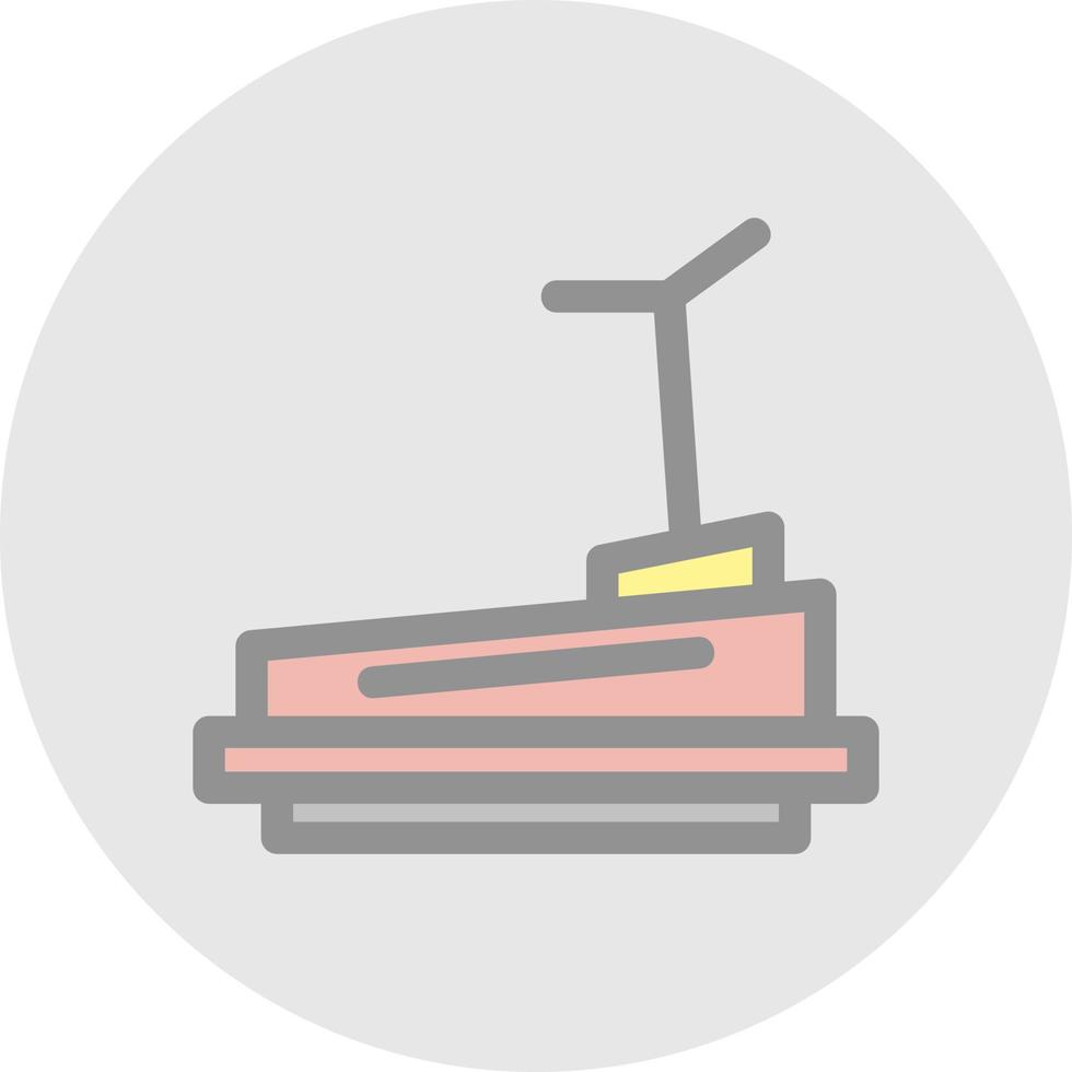 Treadmill Vector Icon Design