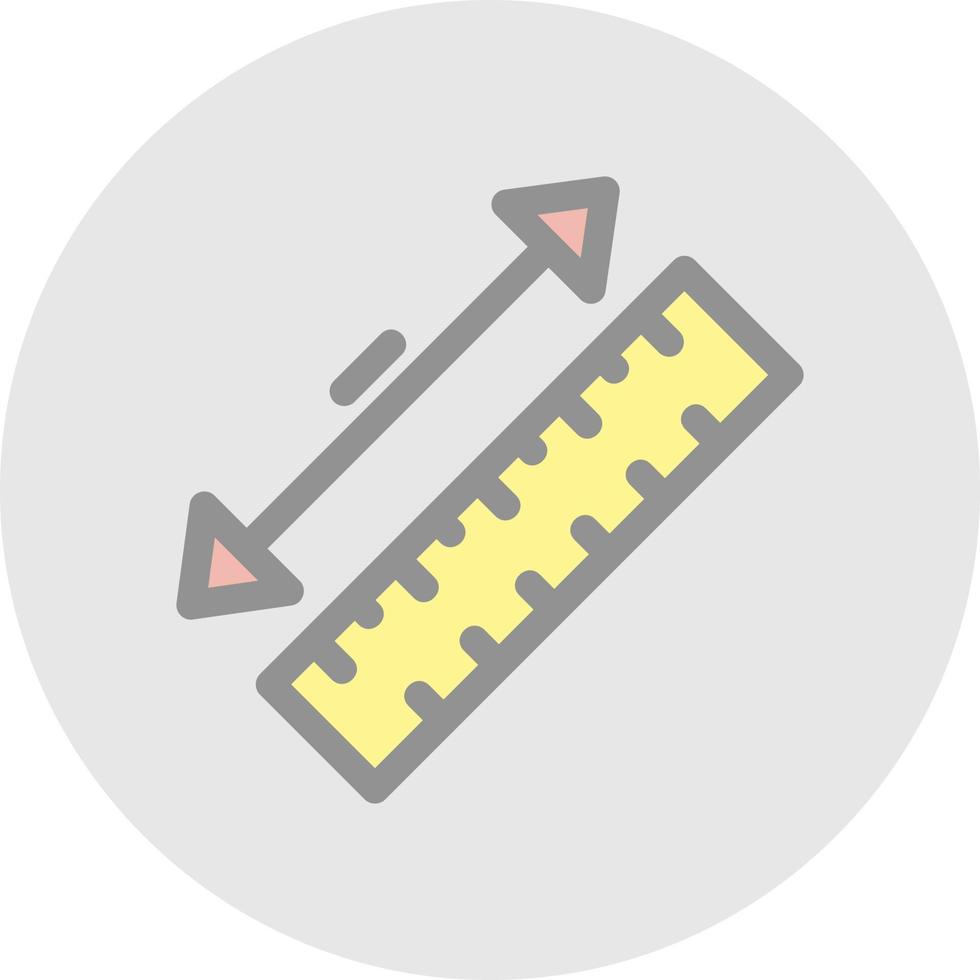 Measuring Tape Vector Icon Design