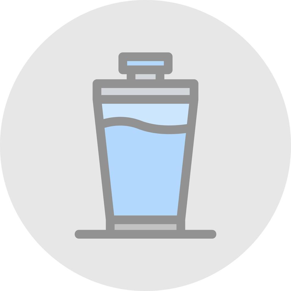 Protein Shake Vector Icon Design