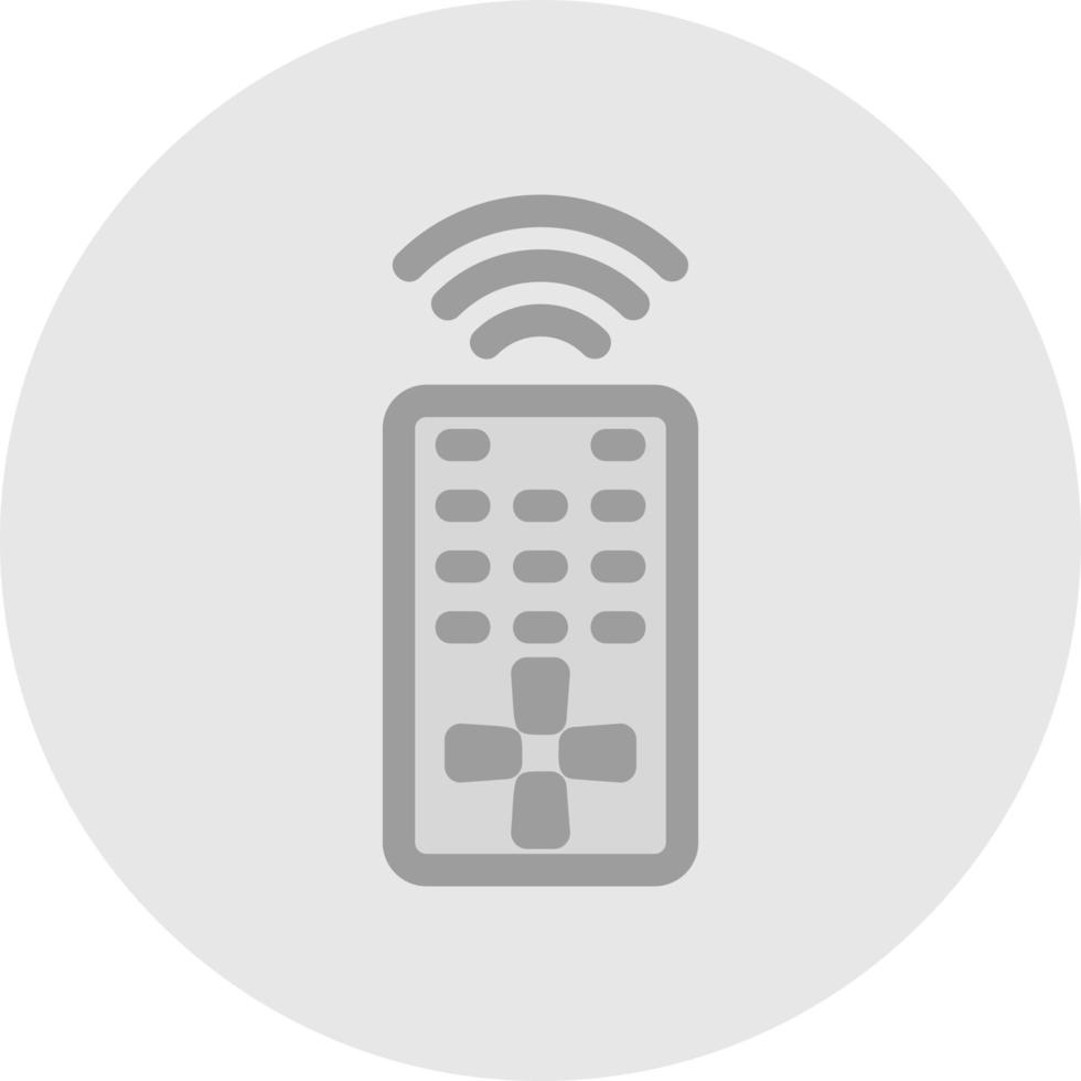 Remote Control Vector Icon Design